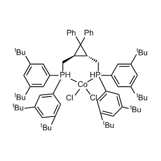 (((1R,2R)-3,3-Diphenylcyclopropane-1,2-diyl)bis(methylene))bis(bis(3,5-di-tert-butylphenyl)phosphine)cobalt chloride