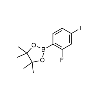2-(2-Fluoro-4-iodophenyl)-4,4,5,5-tetramethyl-1,3,2-dioxaborolane|CS-0568001