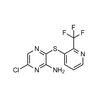 6-Chloro-3-((2-(trifluoromethyl)pyridin-3-yl)thio)pyrazin-2-amine|CS-0568158