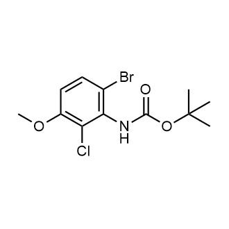 tert-Butyl (6-bromo-2-chloro-3-methoxyphenyl)carbamate|CS-0568469