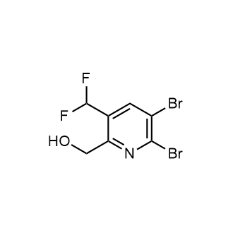 (5,6-Dibromo-3-(difluoromethyl)pyridin-2-yl)methanol|CS-0568488