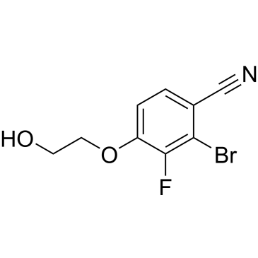 2-Bromo-3-fluoro-4-(2-hydroxyethoxy)benzonitrile|CS-0568743