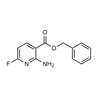 Benzyl 2-amino-6-fluoronicotinate|CS-0568756