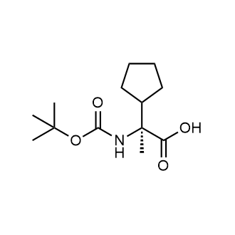 (S)-2-((tert-butoxycarbonyl)amino)-2-cyclopentylpropanoic acid|CS-0568910