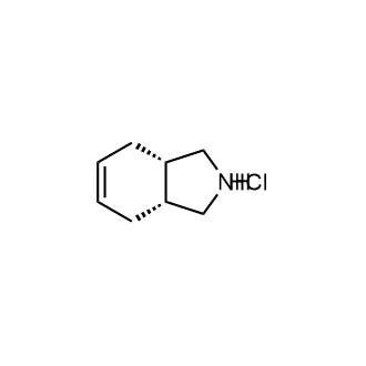 (3AR,7aS)-2,3,3a,4,7,7a-hexahydro-1H-isoindole hydrochloride|CS-0569064