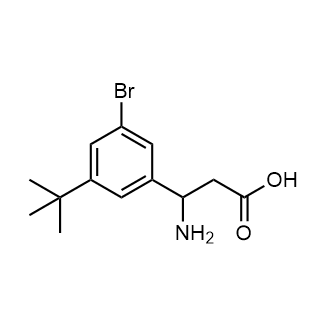 3-Amino-3-(3-bromo-5-(tert-butyl)phenyl)propanoic acid|CS-0569136