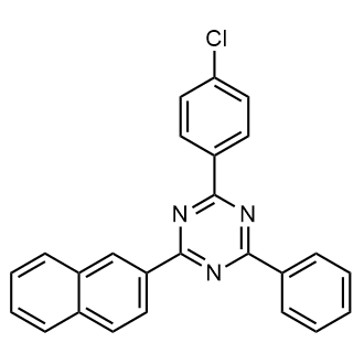 2-(4-Chlorophenyl)-4-(naphthalen-2-yl)-6-phenyl-1,3,5-triazine|CS-0569270