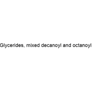 Glycerides, mixed decanoyl and octanoyl|CS-0569295