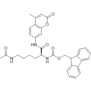 (9H-fluoren-9-yl)methyl (S)-(6-acetamido-1-((4-methyl-2-oxo-2H-chromen-7-yl)amino)-1-oxohexan-2-yl)carbamate|CS-0569366