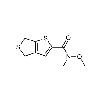 N-methoxy-N-methyl-4,6-dihydrothieno[3,4-b]thiophene-2-carboxamide|CS-0569419