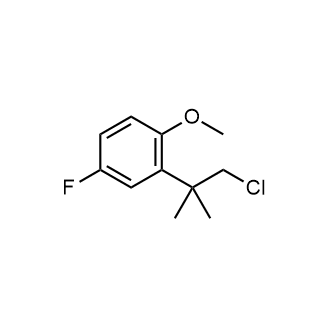 2-(1-Chloro-2-methylpropan-2-yl)-4-fluoro-1-methoxybenzene|CS-0569486