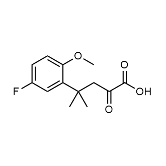 4-(5-Fluoro-2-methoxyphenyl)-4-methyl-2-oxopentanoic acid|CS-0569532