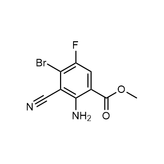 Methyl 2-amino-4-bromo-3-cyano-5-fluorobenzoate|CS-0569594