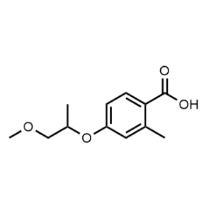 4-((1-Methoxypropan-2-yl)oxy)-2-methylbenzoic acid|CS-0569837