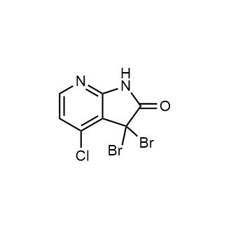3,3-Dibromo-4-chloro-1,3-dihydro-2H-pyrrolo[2,3-b]pyridin-2-one|CS-0569866