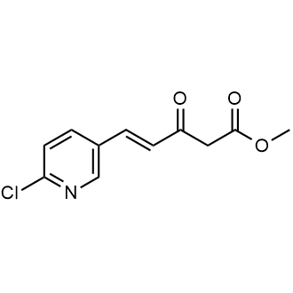 Methyl 5-(6-chloro-3-pyridinyl)-3-oxo-4-pentenoate|CS-0569934