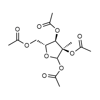 (3R,4R,5R)-5-(acetoxymethyl)-3-methyltetrahydrofuran-2,3,4-triyl triacetate|CS-0569964