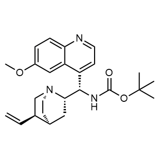 Tert-butyl ((S)-(6-methoxyquinolin-4-yl)((1S,2S,4S,5R)-5-vinylquinuclidin-2-yl)methyl)carbamate|CS-0570013