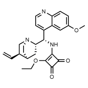 3-Ethoxy-4-(((S)-(6-methoxyquinolin-4-yl)((1S,2S,4S,5R)-5-vinylquinuclidin-2-yl)methyl)amino)cyclobut-3-ene-1,2-dione|CS-0570015