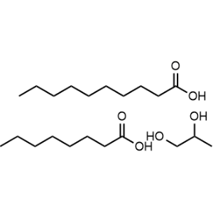 Decanoic acid compound with octanoic acid and propane-1,2-diol 1:1:1|CS-0570062
