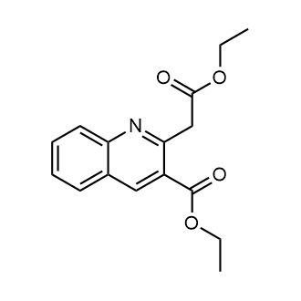 Ethyl 2-(2-ethoxy-2-oxoethyl)quinoline-3-carboxylate|CS-0570099