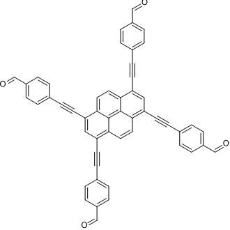4,4',4'',4'''-(Pyrene-1,3,6,8-tetrayltetrakis(ethyne-2,1-diyl))tetrabenzaldehyde|CS-0570107