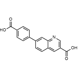 7-(4-Carboxyphenyl)quinoline-3-carboxylic acid|CS-0570127