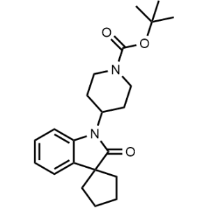 Tert-butyl 4-(2'-oxospiro[cyclopentane-1,3'-indolin]-1'-yl)piperidine-1-carboxylate|CS-0570413