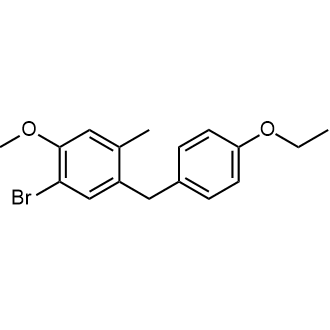 1-Bromo-5-(4-ethoxybenzyl)-2-methoxy-4-methylbenzene|CS-0570459