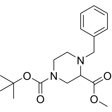 1-(Tert-butyl) 3-methyl 4-benzylpiperazine-1,3-dicarboxylate|CS-0570581