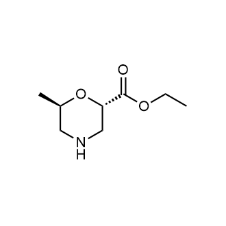 Ethyl (2S,6R)-6-methylmorpholine-2-carboxylate|CS-0570734
