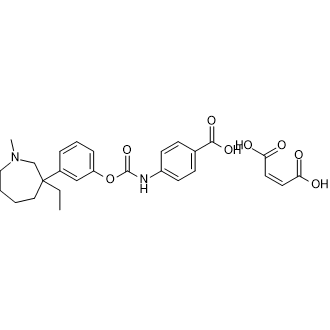 4-(((3-(3-Ethyl-1-methylazepan-3-yl)phenoxy)carbonyl)amino)benzoic acid compound with maleic acid 1:1|CS-0571117
