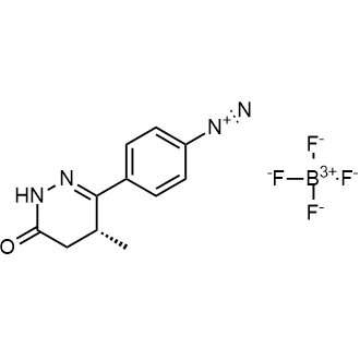 (R)-4-(4-methyl-6-oxo-1,4,5,6-tetrahydropyridazin-3-yl)benzenediazonium tetrafluoroborate|CS-0571209