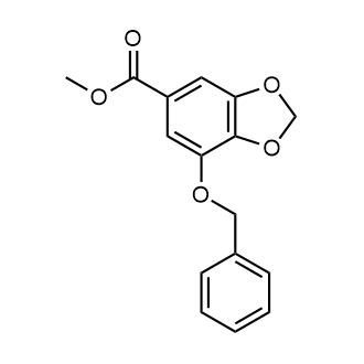 Methyl 7-(benzyloxy)benzo[d][1,3]dioxole-5-carboxylate|CS-0571366