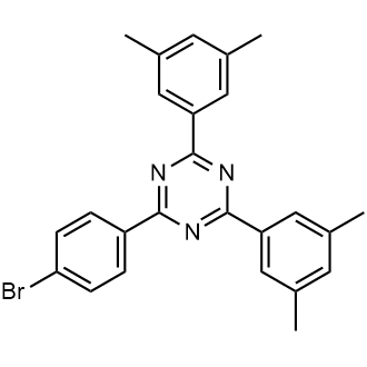 2-(4-Bromophenyl)-4,6-bis(3,5-dimethylphenyl)-1,3,5-triazine|CS-0571477