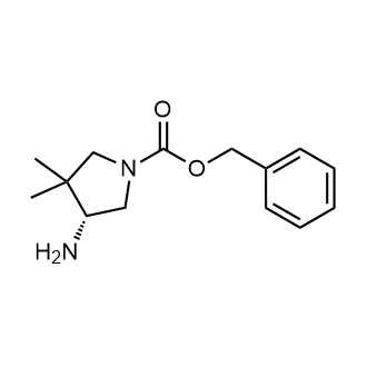 Benzyl (R)-4-amino-3,3-dimethylpyrrolidine-1-carboxylate|CS-0571528