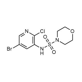 N-(5-bromo-2-chloropyridin-3-yl)morpholine-4-sulfonamide|CS-0571649