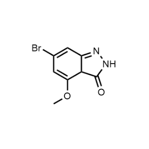 6-Bromo-4-methoxy-2,3a-dihydro-3H-indazol-3-one|CS-0571853