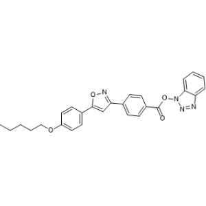 1H-benzo[d][1,2,3]triazol-1-yl 4-(5-(4-(pentyloxy)phenyl)isoxazol-3-yl)benzoate|CS-0571906