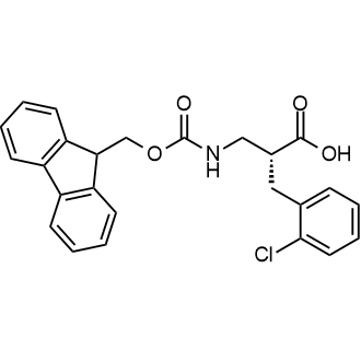 (R)-3-((((9H-fluoren-9-yl)methoxy)carbonyl)amino)-2-(2-chlorobenzyl)propanoic acid|CS-0572004