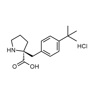 (S)-2-(4-(tert-butyl)benzyl)pyrrolidine-2-carboxylic acid hydrochloride|CS-0572055