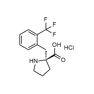 (S)-2-(2-(trifluoromethyl)benzyl)pyrrolidine-2-carboxylic acid hydrochloride|CS-0572058