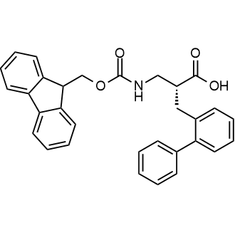(R)-3-((((9H-fluoren-9-yl)methoxy)carbonyl)amino)-2-([1,1'-biphenyl]-2-ylmethyl)propanoic acid|CS-0572104