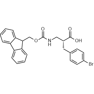 (R)-3-((((9H-fluoren-9-yl)methoxy)carbonyl)amino)-2-(4-bromobenzyl)propanoic acid|CS-0572149