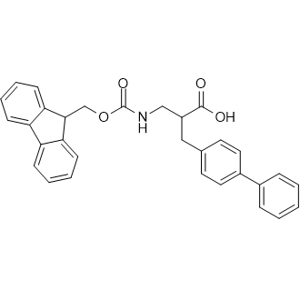 3-((((9H-fluoren-9-yl)methoxy)carbonyl)amino)-2-([1,1'-biphenyl]-4-ylmethyl)propanoic acid|CS-0572270