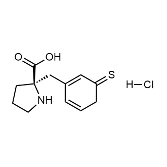 (R)-2-((3-thioxocyclohexa-1,5-dien-1-yl)methyl)pyrrolidine-2-carboxylic acid hydrochloride|CS-0572320