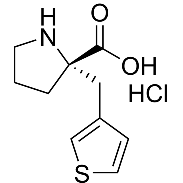 (S)-2-(thiophen-3-ylmethyl)pyrrolidine-2-carboxylic acid hydrochloride|CS-0572684