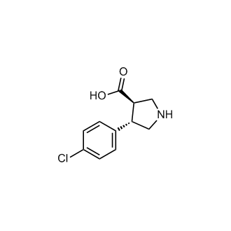 (3R,4S)-4-(4-chlorophenyl)pyrrolidine-3-carboxylic acid|CS-0572690