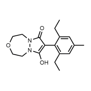 8-(2,6-Diethyl-4-methylphenyl)-9-hydroxy-1,2,4,5-tetrahydro-7H-pyrazolo[1,2-d][1,4,5]oxadiazepin-7-one|CS-0572933
