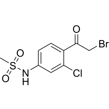 N-(4-(2-bromoacetyl)-3-chlorophenyl)methanesulfonamide|CS-0572949